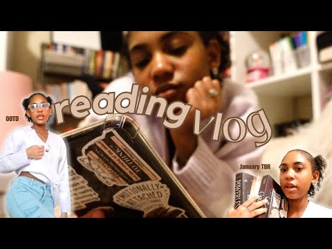 read with me for the day! realistic reading vlog & spoiler free