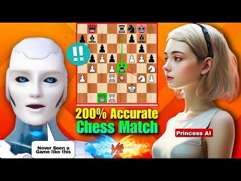 Brand New AI Played 200% ACCURATE Chess Game with The Stockfish 69 (4K Elo) | Chess Strategy #ai