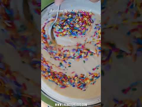 No Milk No Egg Pancakes | Confetti Pancakes