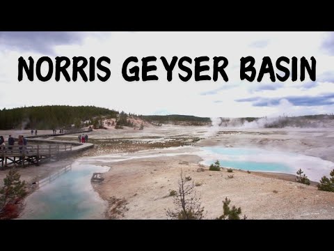 Hottest Geyser Basin in Yellowstone National Park - NORRIS ! | Virtual Tour | Wyoming