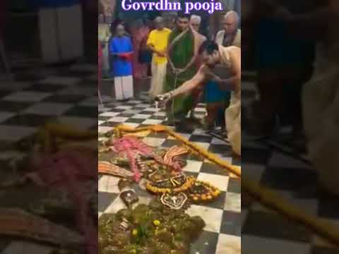 Govrdhn ji#Govrdhn pooja#virndavn dham#youtubeshorts #