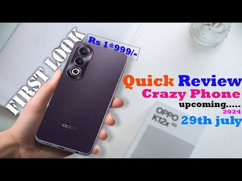 OPPO K12x 5G First Look & Quick Review (Rs.14,999/-) #oppok12x5g #firstlook #review #Logicmobile