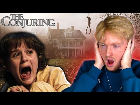 Watching *THE CONJURING* for the FIRST TIME and FREAKING out… (don’t judge me)