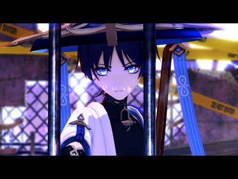 [Genshin impact MMD] Streaming heart REMIX [The Wanderer/Scaramouche]