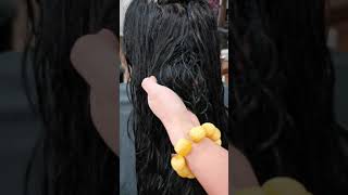 permanent hair straightening(rebonding)