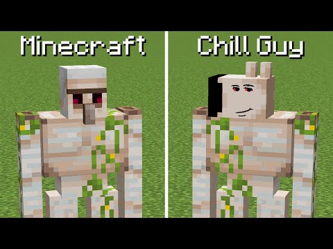 Minecraft vs Chill Guy