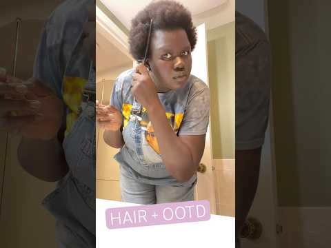 Hair + OOTD #4chair #shorts #shortvideo #shortvideos