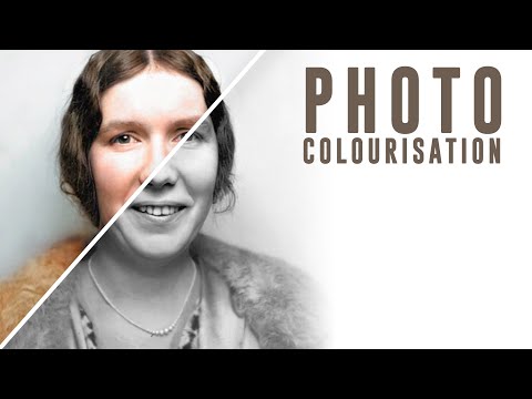 1930s Photobooth Colourisation Time Lapse