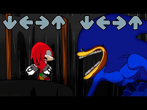 Sonic EXE VS Knuckles BUT Friday Night Funkin + Shin Sonic Tapes | FNF