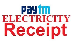 🔴 Paytm - How to Get Receipt of Your Electricity Bill Payment 🔴