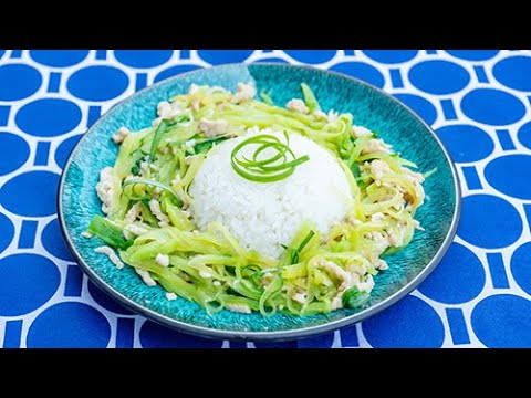 莴笋肉丝/Chicken Stir Fry with Stem Lettuce