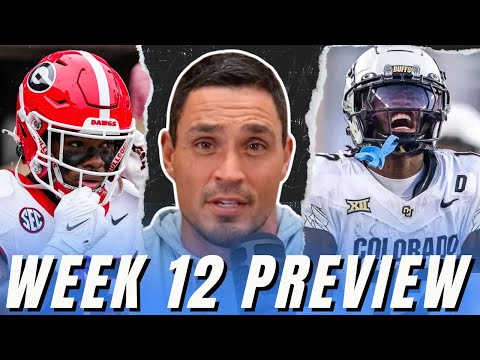 Tennessee-Georgia, Missouri-South Carolina, BEAR FALLICA | College Football Week 12 Preview