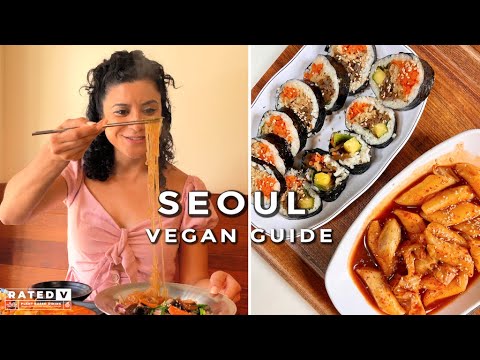 Seoul's 5 Delicious Vegan Spots! | Korean Fried Chicken, Gimbap and more!