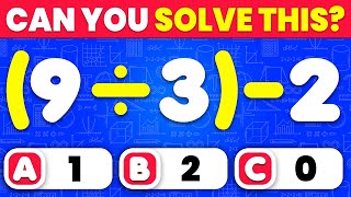 Only 1% Can Ace This Maths Quiz ➗✖️ | Easy, Medium, Hard, Impossible