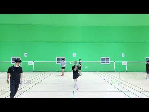 22.5.24 (화) 현,윤서 vs 경주, 성훈 배드민턴🏸