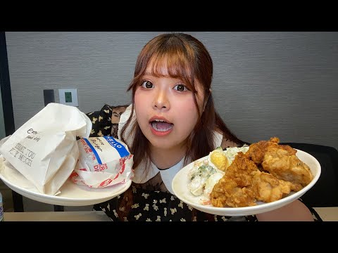 95kgおでぶ女子が爆食する！！！