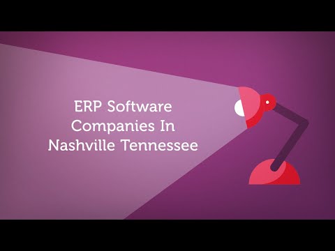 ERP Software Companies In Nashville Tennessee