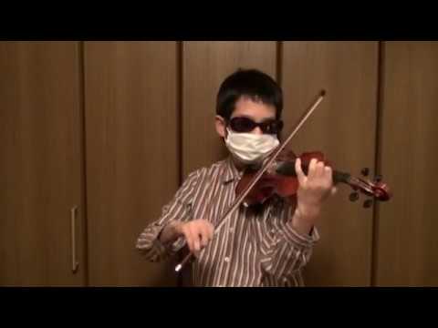 ベラチーニ, ジーグ, ソナタニ短調より／10歳 ヴァイオリン　Veracini, Gigue from Sonata in D minor, 10 Years Old, Violin