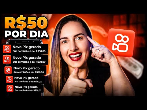 🔥KWAI PRA GANHAR DINHEIRO NA INTERNET PELO CELULAR USANDO 1h POR DIA em casa