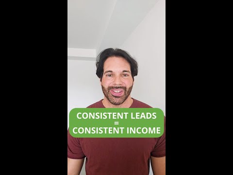 🔄 Inconsistency has a major impact on your business, your income, and your leads…