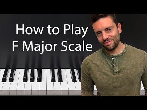 How to play F Major Scale on the Piano | Michael Mingoia Music