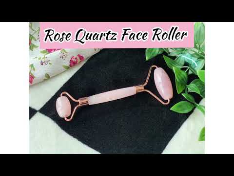 Rose Quartz Face Roller Review | Benefits of roller