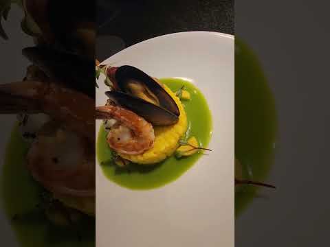 Food Presentation || oddly Satisfying shrimp dish  #oddlysatisfying #chefandredavy #shorts