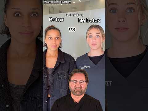 Botox vs No Botox - Surgeon Reacts