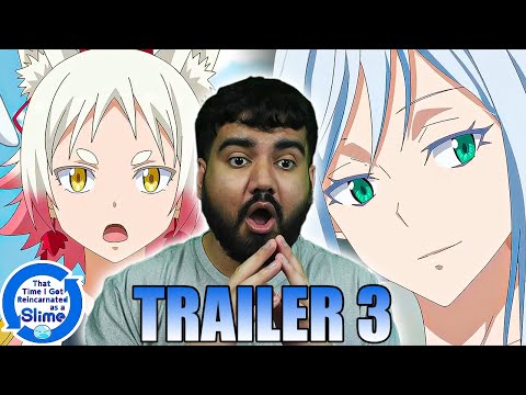 PEAK CONTINUES | That Time I Got Reincarnated as a Slime Season 3   Official Trailer 3 Reaction