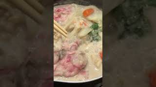 日式腐皮豆乳鍋 Japanese Soy Milk Hotpot #Shorts