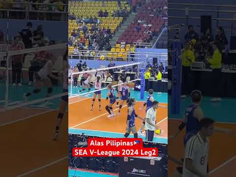 Alas Pilipinas | SEA V-League 2024 | Leg2 Thailand #travel #volleyball #philippines #thailand