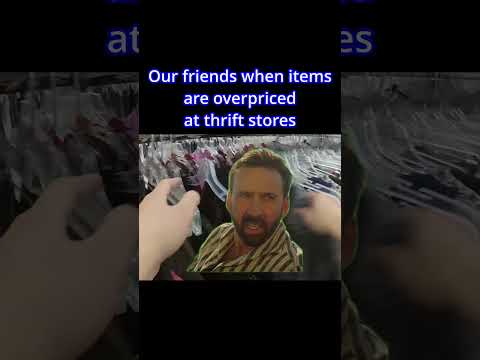 2 kinds of thrifters in this world #thrifting #thrifters