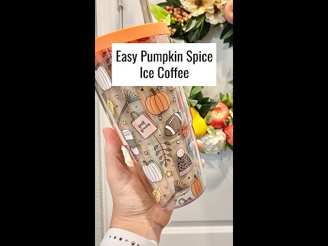 Easy Pumpkin Spice Iced Coffee With Premier Protein