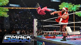 Braun Strowman throws trees at Carmelo Hayes: SmackDown highlights, Dec. 20, 2024