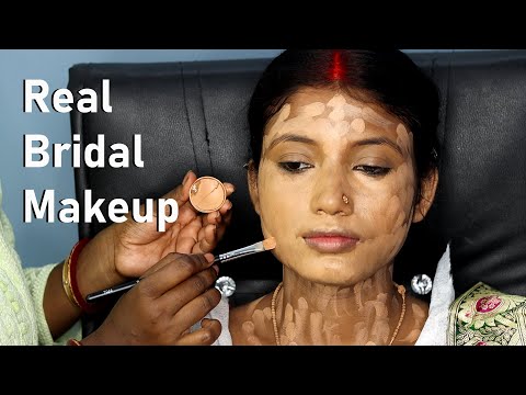 Sweat Proof Makeup Step By Step / Summer Bridal Makeup Tutorial/ Long Lasting Bridal Makeup Tutorial