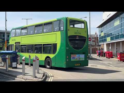 Buses at Newport Bus Station, Isle of Wight - Friday 10th May 2024