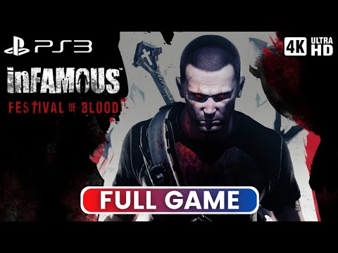 INFAMOUS: FESTIVAL OF BLOOD | Full Game (PS3 Gameplay 4K UHD)