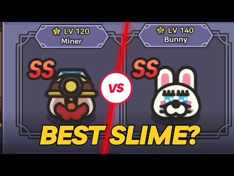 Best Slime? Miner vs Bunny vs Ignis - Legend of Slime: Idle RPG