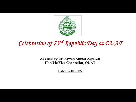 Celebration of 73rd Republic Day at OUAT