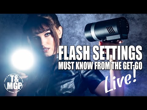 Camera Flash Settings You NEED to Know | LIVE with Gavin Hoey!