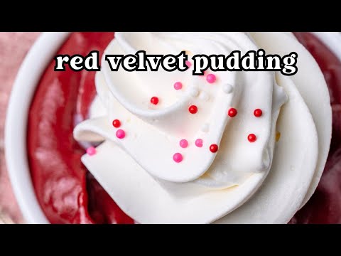 Red Velvet Pudding Recipe