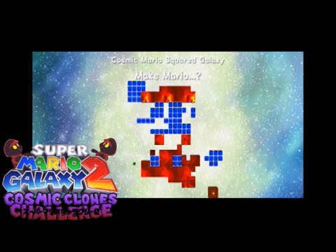 いつも魔改造されている「マリオ オン マリオ」(SMG2 Cosmic Clones Challenge P5)