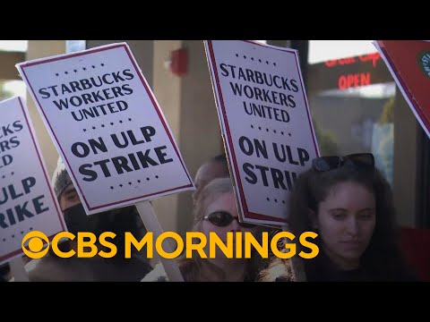 Starbucks strike grows as workers demand higher pay and better conditions