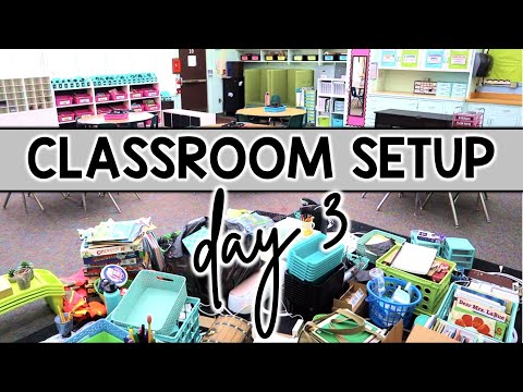 CLASSROOM SETUP 2022 - Day 3 | Purging & Organizing