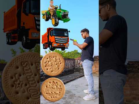 Marie gold biscuit to Tractor_Truck_Car_Bike||#shorts#short#funny