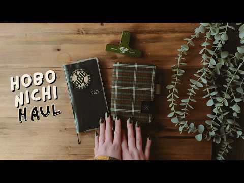 hobonichi 2025 haul ✸ original techo a6 & weeks