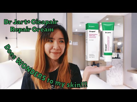 Dr Jart Cicapair Intensive Soothing Repair Cream Product Review | IT DOES WONDERS!!!