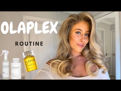 Olaplex Routine for thick, healthy hair