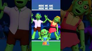 Zombie Finger Family Song #shorts | #kidsvideo #kidsshowsclub #allbabieschannel