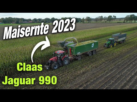 MAISERNTE 2023 | Maishäckseln mit Claas JAGUAR 990 Fendt John Deere| Maize harvest